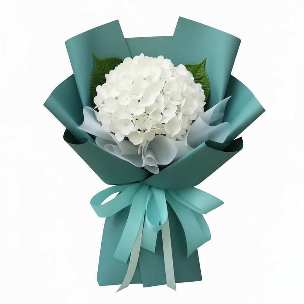 Букет цветов из: Гортензия в Пурпе