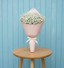 Букет цветов из:  Гипсофила в Пурпе