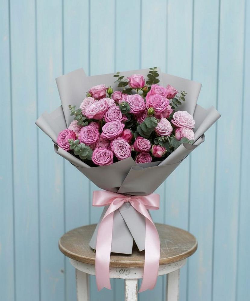 Букет цветов из: Розы в Пурпе