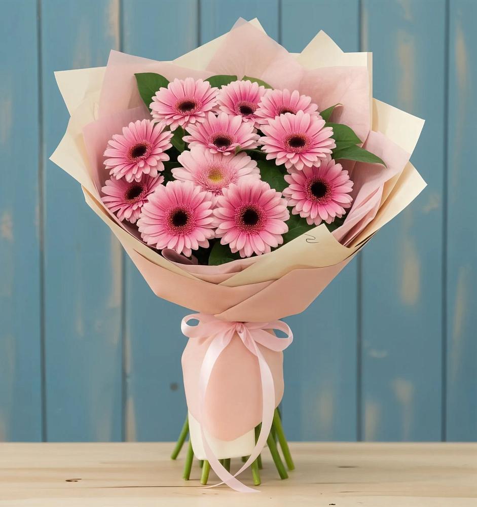 Букет цветов из: Герберы в Пурпе