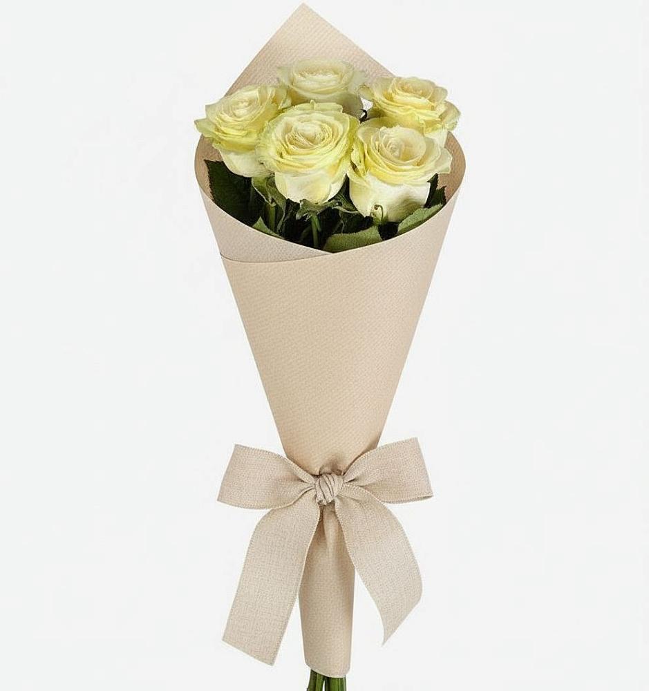 Букет цветов из: Розы в Пурпе