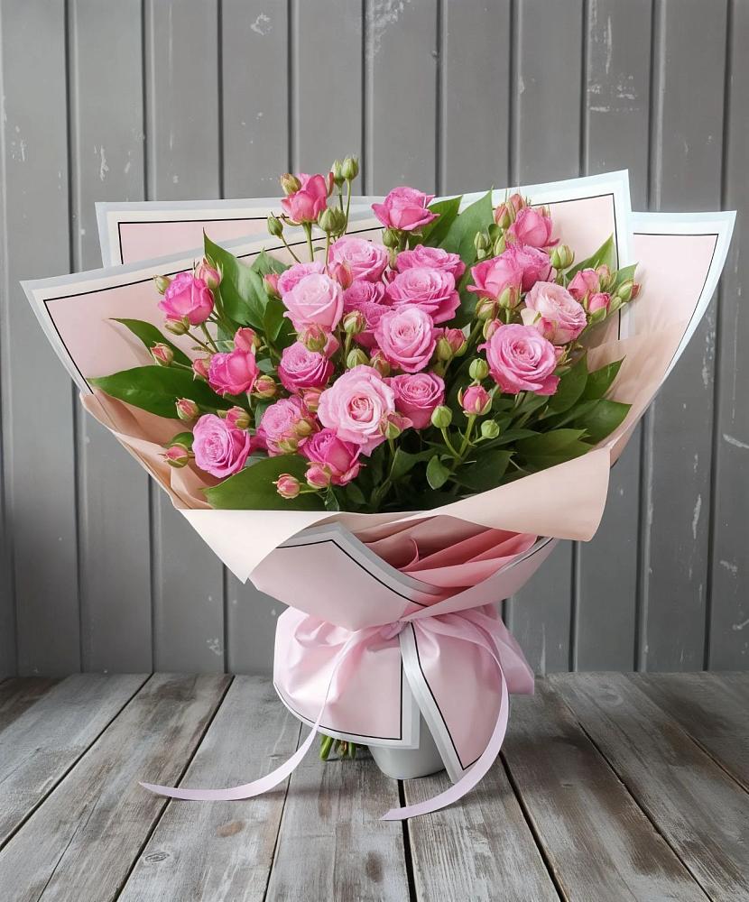 Букет Розовый кустик в Пурпе