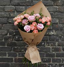 Букет цветов из:  Розы в Пурпе