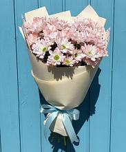 Букет цветов из:  Хризантемы #REPLACE_PRED# Пурпе