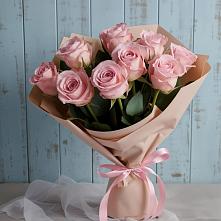 Букет цветов из:  Розы в Пурпе