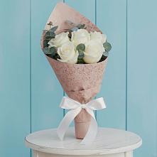 Букет цветов из:  Розы в Пурпе