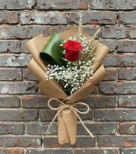 Букет цветов из:  Розы в Пурпе