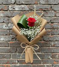 Букет цветов из:  Розы в Пурпе