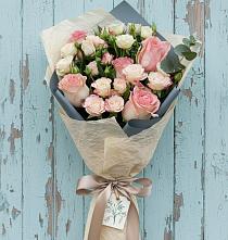 Букет цветов из:  Розы #REPLACE_PRED# Пурпе