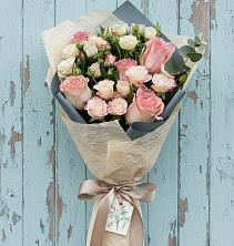 Букет цветов из:  Розы в Пурпе