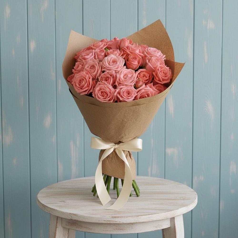 Букет цветов из: Розы в Пурпе