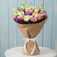 Букет цветов из:  Лизиантусы #REPLACE_PRED# Пурпе