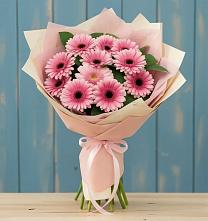 Букет цветов из:  Герберы в Пурпе