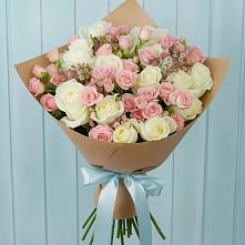 Букет цветов из:  Розы #REPLACE_PRED# Пурпе